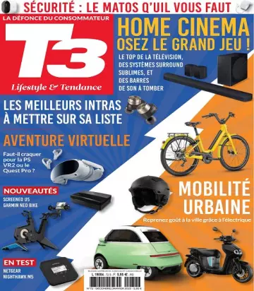 T3 Gadget Magazine N°72 – Décembre 2022-Janvier 2023  [Magazines]