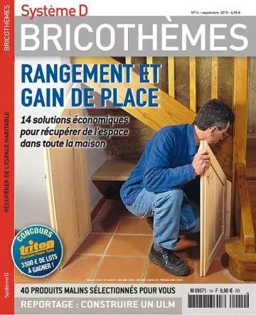 Système D Bricothèmes N°14 – Rangement et Gain De Place [Magazines]