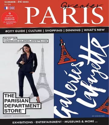 Greater Paris N°58 – Été 2022 [Magazines]