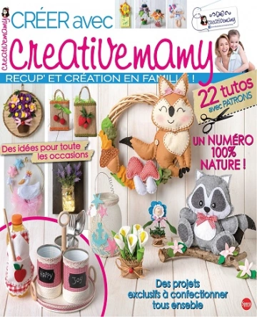 Créer avec Creative Mamy N°4 – Juin-Août 2023  [Magazines]