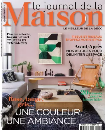 Le Journal De La Maison N°515 – Août 2019  [Magazines]