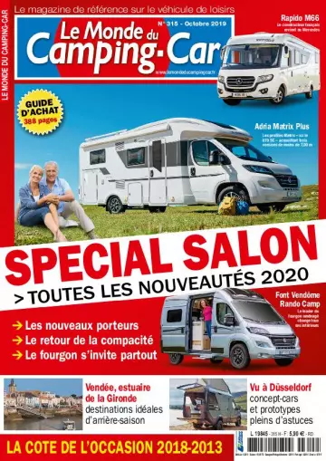 Le Monde du Camping-Car - Octobre 2019 [Magazines]