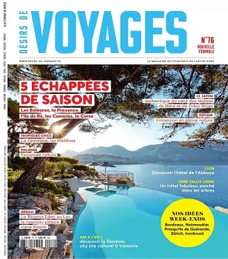 Désirs De Voyages N°76 – Novembre 2020  [Magazines]