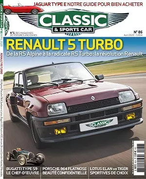 Classic et Sports Car N°86 – Avril 2020  [Magazines]