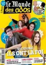 LE MONDE DES ADOS – 21 MARS 2018  [Magazines]