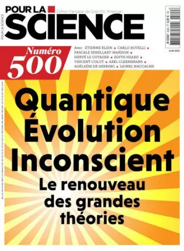 Pour la Science N°500 Juin 2019  [Magazines]