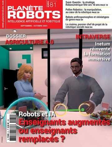 Planète Robots N°81 – Septembre-Octobre 2023  [Magazines]