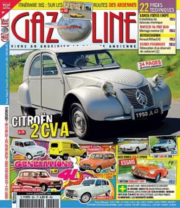 Gazoline N°291 – Août-Septembre 2021  [Magazines]