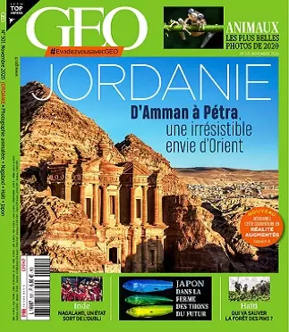 Geo N°501 – Novembre 2020  [Magazines]