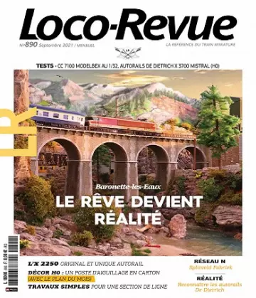 Loco-Revue N°890 – Septembre 2021  [Magazines]