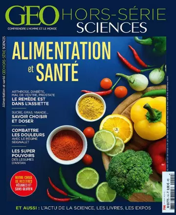 Geo Hors Série Sciences N°22 – Alimentation et Santé 2019 [Magazines]
