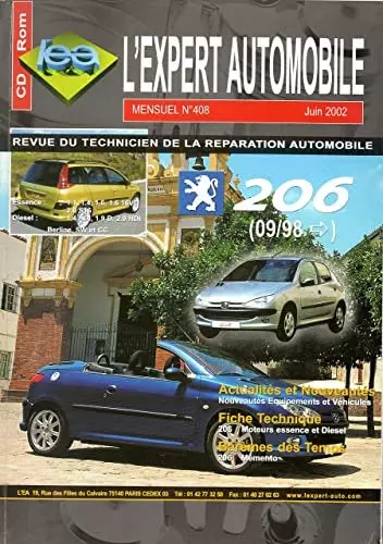 REVUE TECHNIQUE L'EXPERT AUTOMOBILE N° 408 PEUGEOT 206 [Magazines]