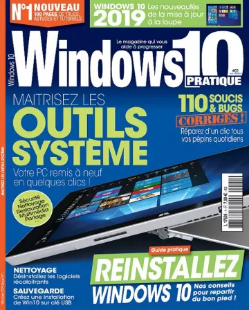 Windows 10 Pratique N°1 – Avril-Juin 2019  [Magazines]