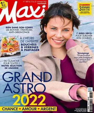 Maxi N°1829 Du 15 au 21 Novembre 2021  [Magazines]