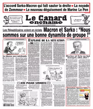 Le Canard Enchaîné N°5292 Du 13 Avril 2022  [Journaux]