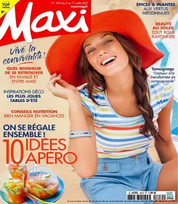 Maxi N°1810 Du 5 au 11 Juillet 2021  [Magazines]
