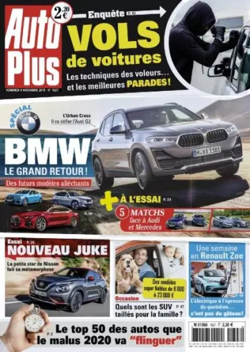 Auto Plus - 8 Novembre 2019  [Magazines]