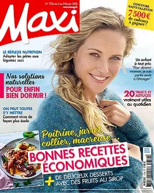Maxi N°1736 Du 3 au 9 Février 2020 [Magazines]