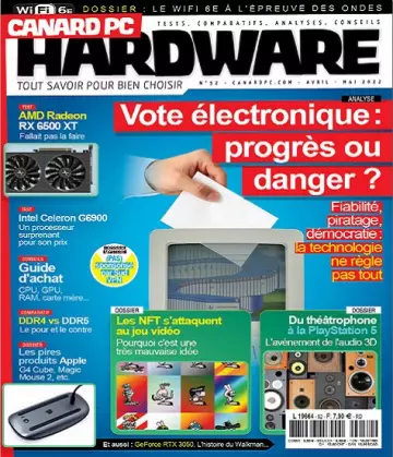 Canard PC Hardware N°52 – Avril Mai 2022 [Magazines]