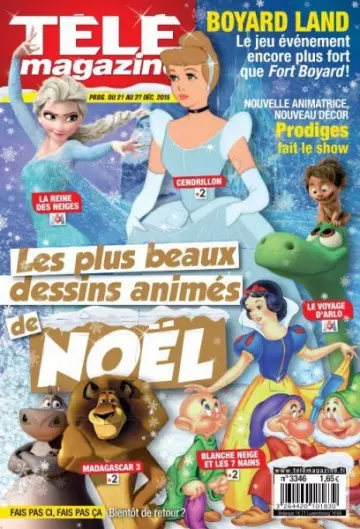 Télé Magazine - 21 Décembre 2019  [Magazines]