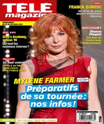 Télé Magazine N°3519 Du 22 au 28 Avril 2023  [Magazines]