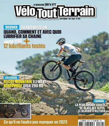 Vélo Tout Terrain N°281 – Septembre-Octobre 2022  [Magazines]