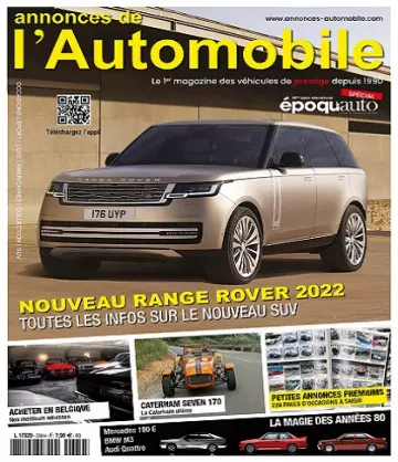 Annonces Automobile N°339 – Novembre 2021 [Magazines]