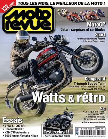 Moto Revue N°4089 – Mars 2019 [Magazines]