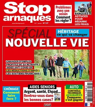 Stop Arnaques N°137 – Novembre-Décembre 2020 [Magazines]
