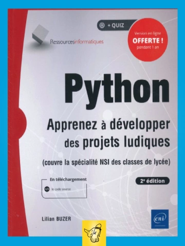 Python - Apprenez à développer des projets ludiques 2ed [Livres]