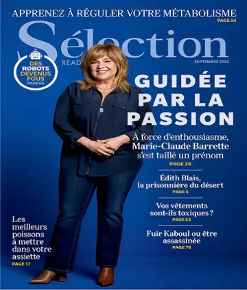 Sélection Reader’s Digest Canada – Septembre 2022  [Magazines]