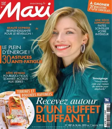 Maxi N°1887 Du 26 Décembre 2022  [Magazines]