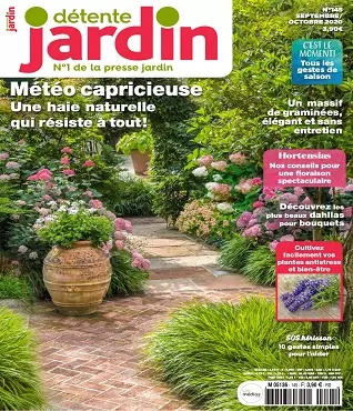 Détente Jardin N°145 – Septembre-Octobre 2020 [Magazines]