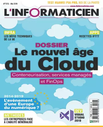 L’Informaticien N°177 – Mai 2019 [Magazines]