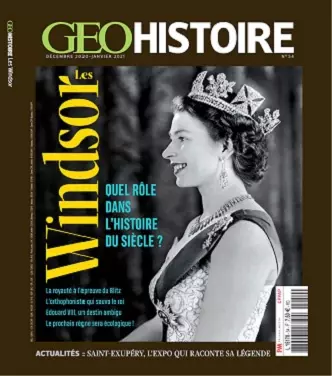 Geo Histoire N°54 – Décembre 2020-Janvier 2021  [Magazines]