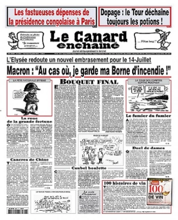 Le Canard Enchaîné N°5357 Du 12 Juillet 2023  [Journaux]