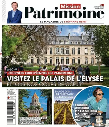 Mission Patrimoine N°8 – Août-Octobre 2022 [Magazines]