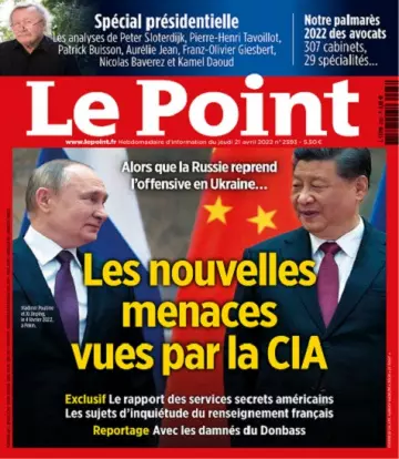 Le Point N°2593 Du 21 au 27 Avril 2022  [Magazines]