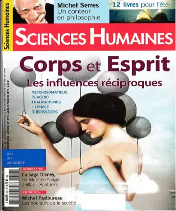 Sciences Humaines N°317 – Août-Septembre 2019 [Magazines]