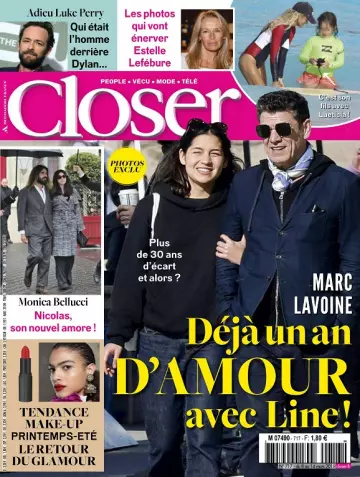 Closer N°717 Du 8 au 14 Mars 2019  [Magazines]