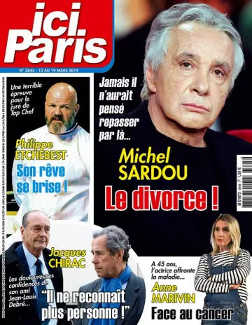 Ici Paris N°3845 Du 13 au 19 Mars 2019  [Magazines]