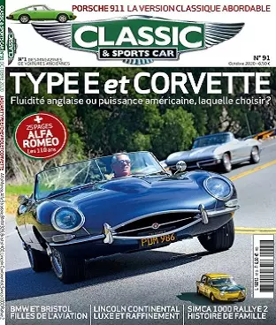 Classic et Sports Car N°91 – Octobre 2020 [Magazines]