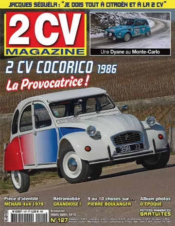 2CV Magazine N°127 – Mars-Avril 2019  [Magazines]