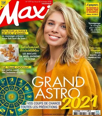 Maxi N°1777 Du 16 au 22 Novembre 2020  [Magazines]