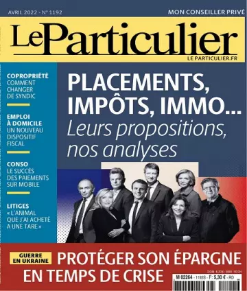 Le Particulier N°1192 – Avril 2022  [Magazines]