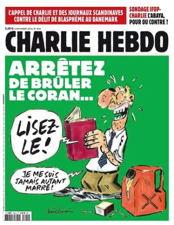 Charlie Hebdo N°1624 Du 6 Septembre 2023  [Journaux]