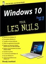 WINDOWS 10 TOUT EN UN POUR LES NULS [Livres]