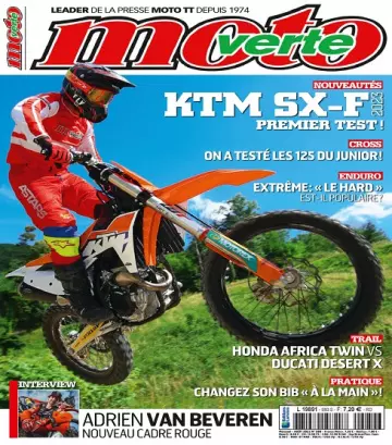 Moto Verte N°580 – Août 2022  [Magazines]