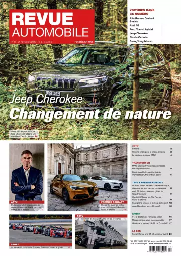 Revue Automobile - 21 Novembre 2019  [Magazines]