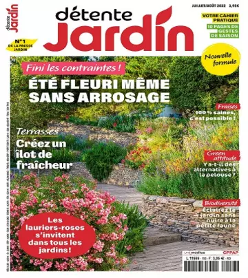 Détente Jardin N°156 – Juillet-Août 2022 [Magazines]
